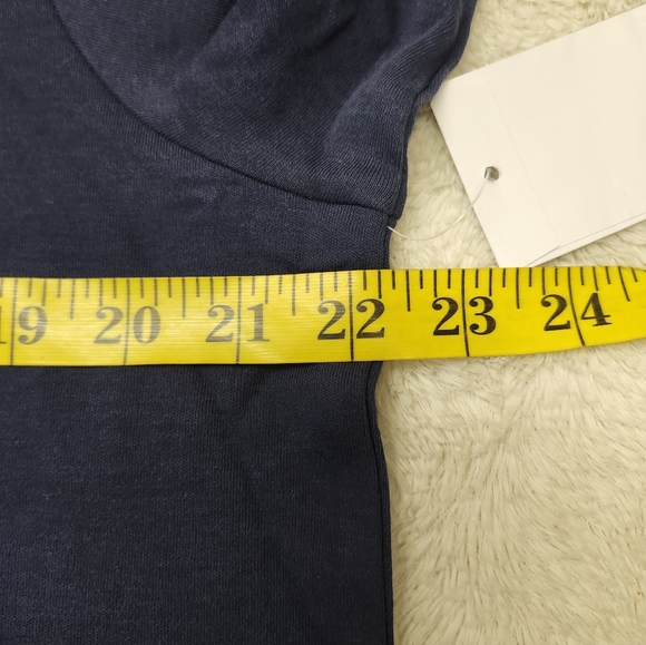 Appleseed's Women’s 3/4 Sleeve Collared Polo Top Petite Sz PXL Blue 100% Cotton - Picture 10 of 12